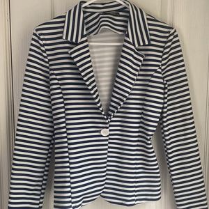 Striped blazer
